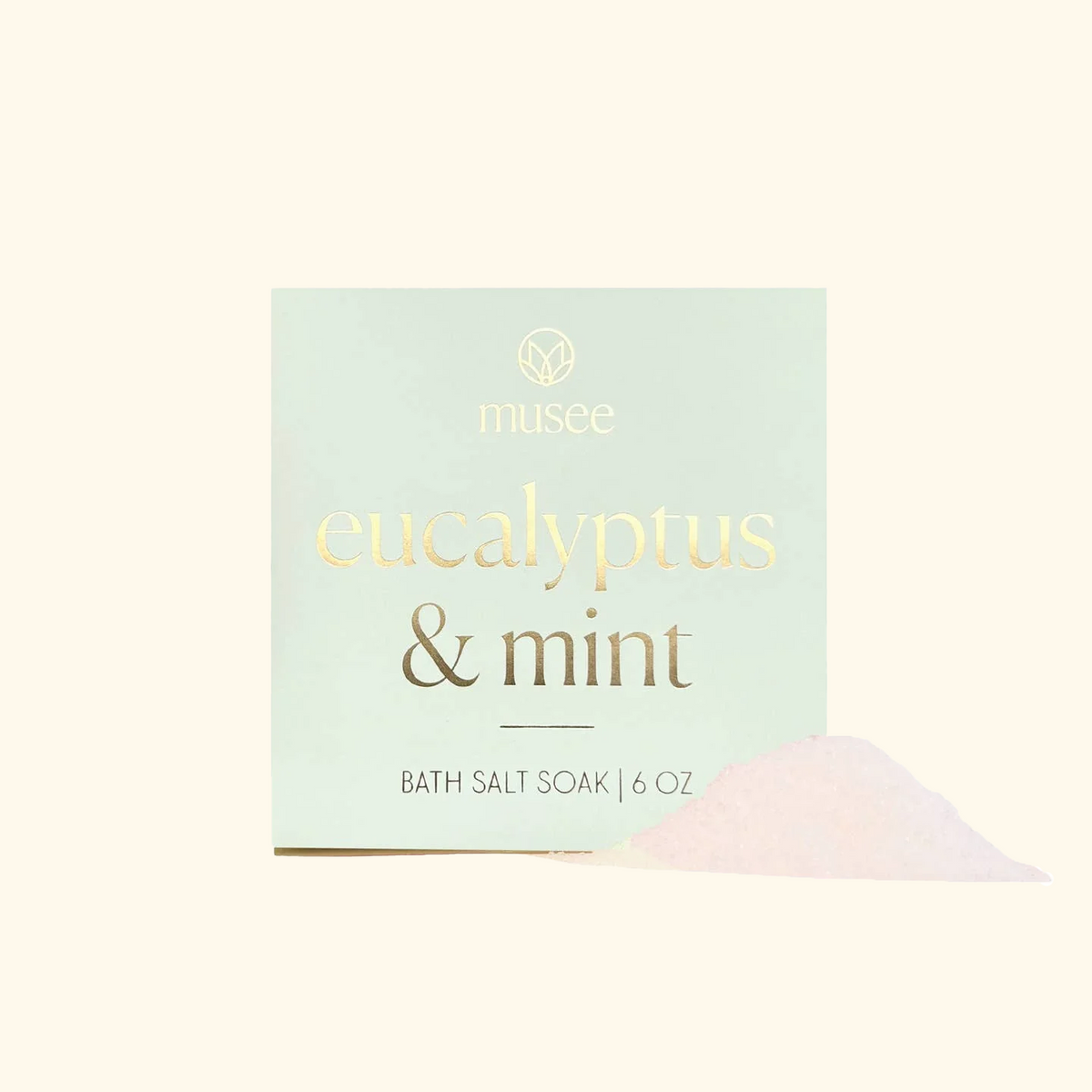 Eucalyptus & Mint Mini Bath Salt Soak – Musee Bath