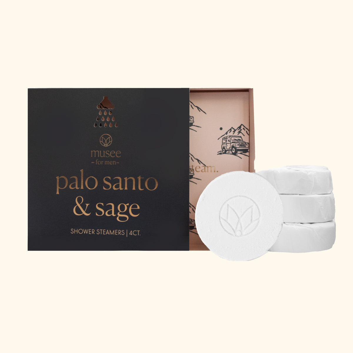 Palo Santo & Sage Shower Steamer - Musee Bath