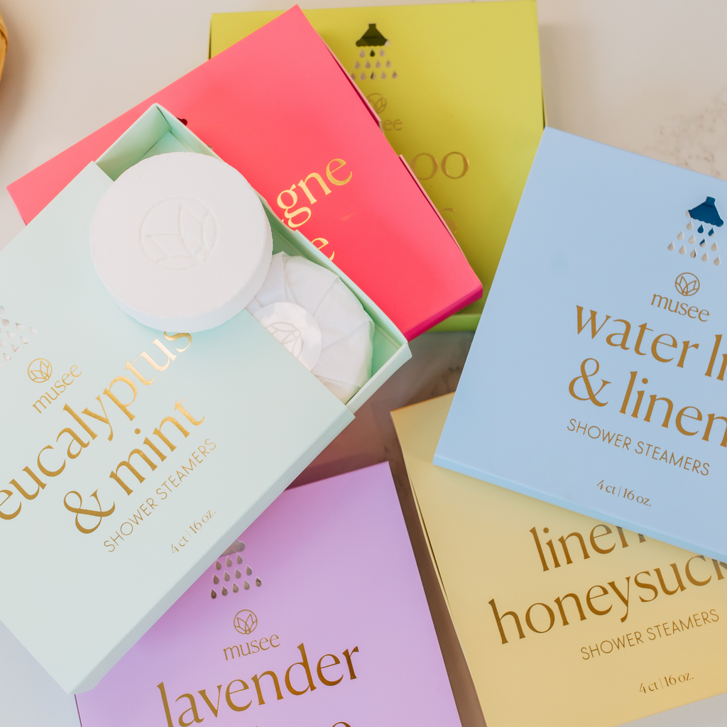 Linen & Honeysuckle Shower Steamers – Musee Bath