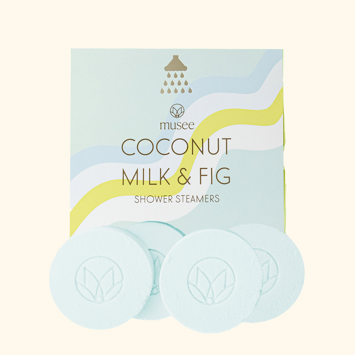 Coconut Milk & Fig Shower Steamers Musee Bath