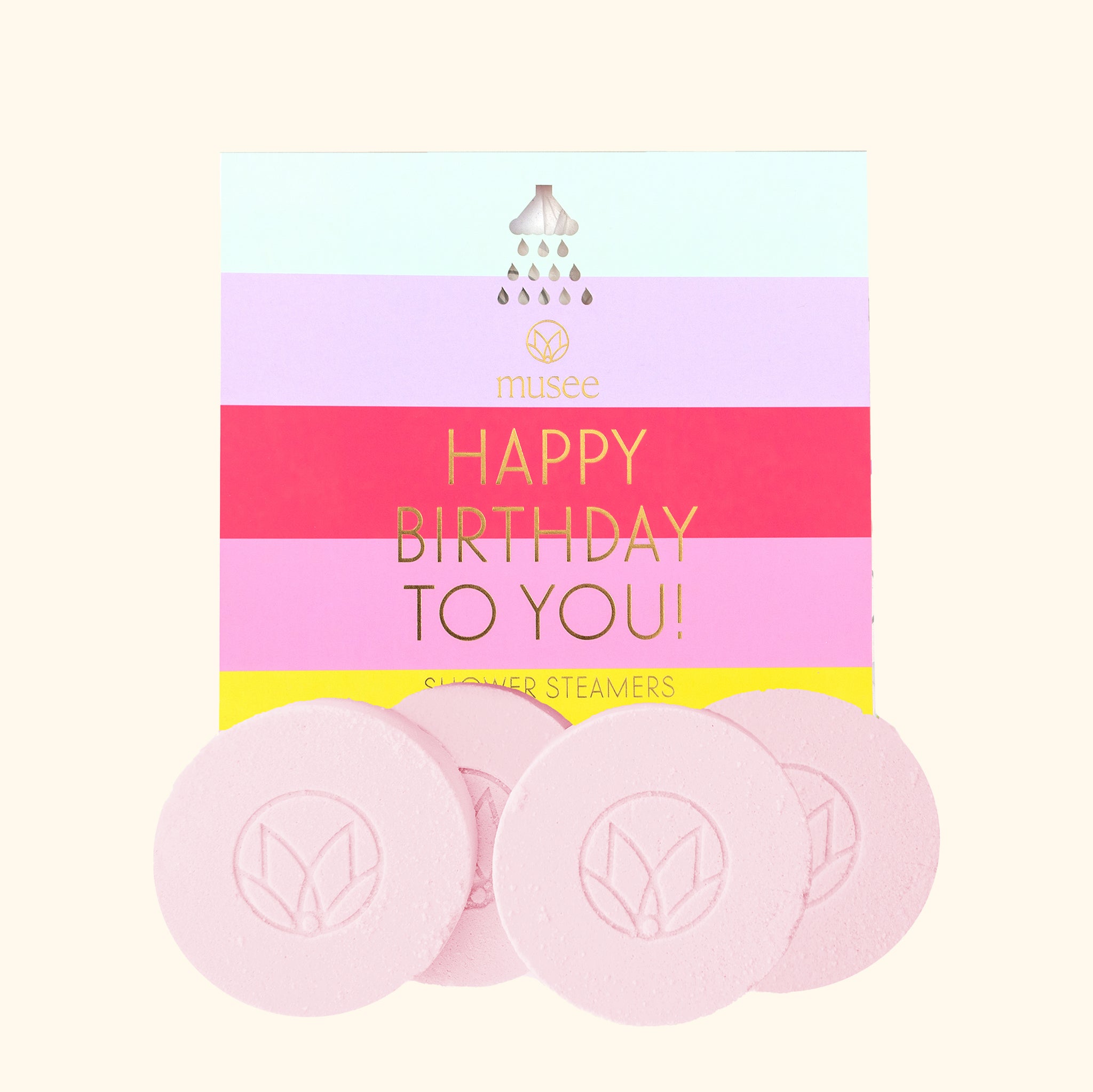 Birthday Shower Steamers | Musee Bath