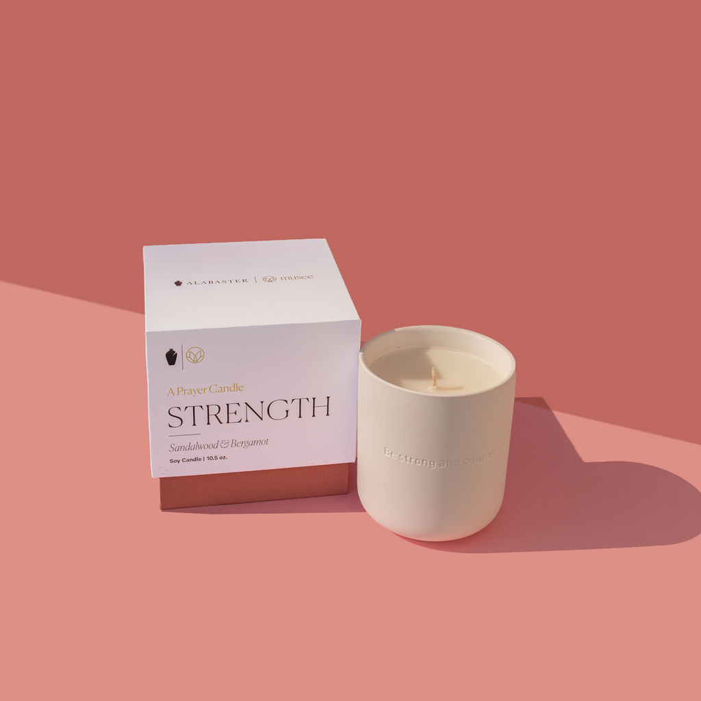 Strength Prayer Candle